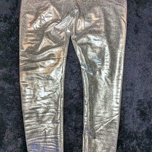 American Apparel Metallic Leggings